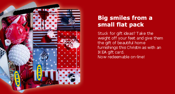 IKEA Gift Cards - Gift Vouchers Voucher Express