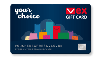VEX Gift Card - redeem on the Voucher Express website