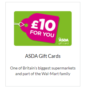 ASDA Gift Cards