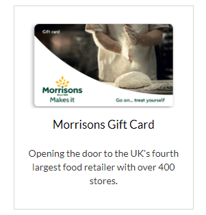 Morrisons Gift Cards