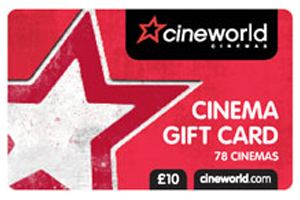 Cineworld Gift Cards