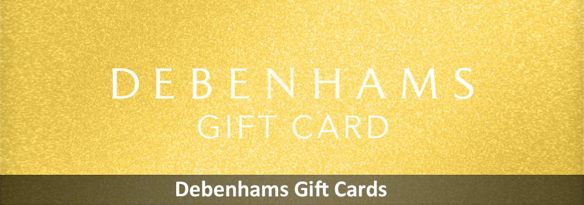 Debenhams Gift Cards