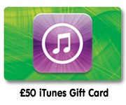 £50 iTunes gift card