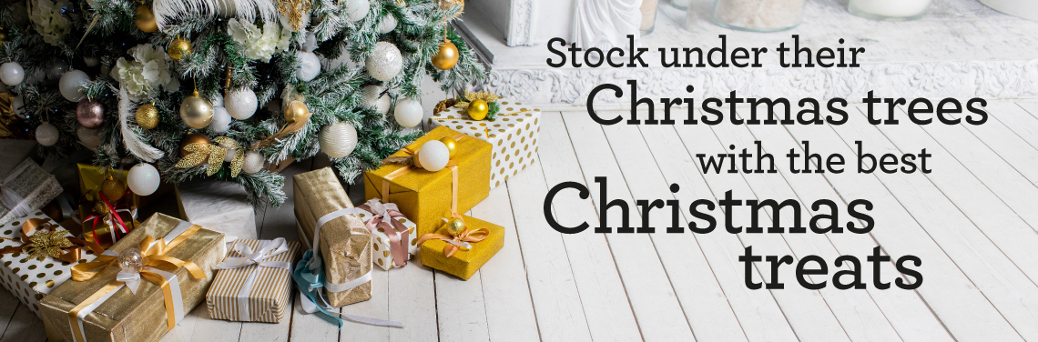 Stock under their Christmas Trees