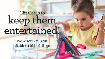 Keep the Kids entertained with Gift Cards & Vouche