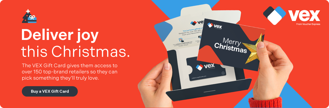 Deliver joy with VEX Gift Cards