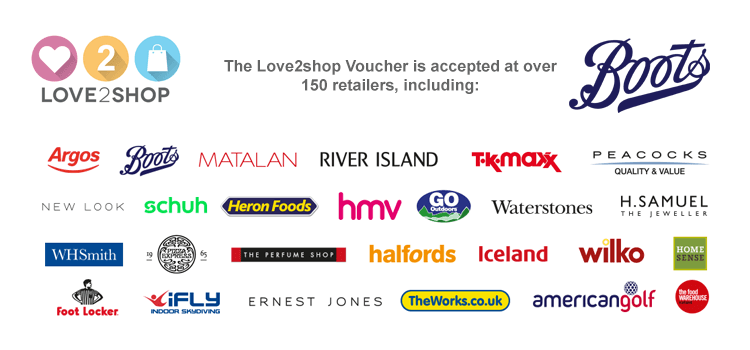 Boots Gift Vouchers Powered by Love2shop