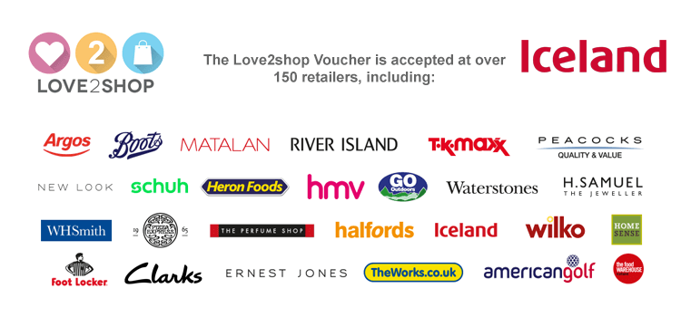 Iceland Gift Vouchers Powered By Love2shop