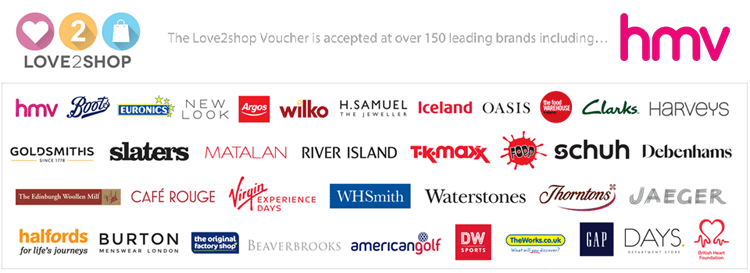 can you use love to shop vouchers in smyths