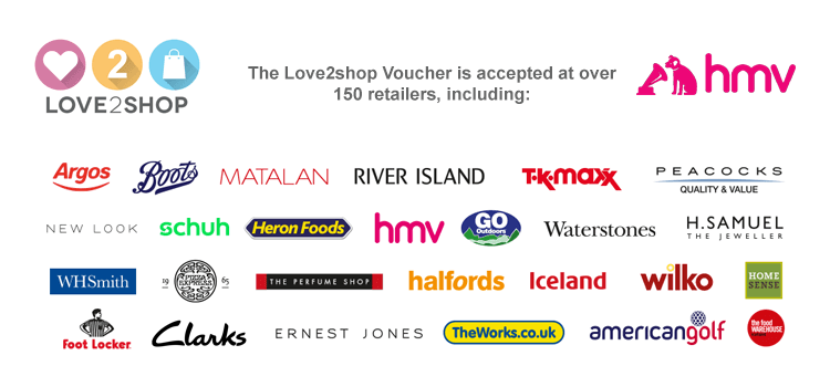 HMV Gift Vouchers Powered By Love2shop