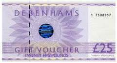 Debenhams Gift VouchersGift Cards Voucher Express