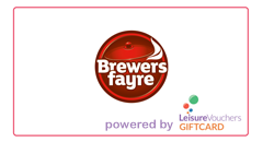 Brewers Fayre Gift Cards