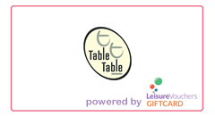Table Table Gift Card